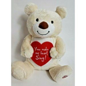 Hallmark Teddy Bear Plays Wild Thing You Made My